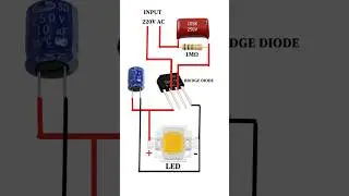 How to Make a Simple LED Driver Circuit for 220V AC? | ideaX