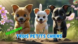 Trois petits chiens | chanson enfantine fran&ccedil;aise