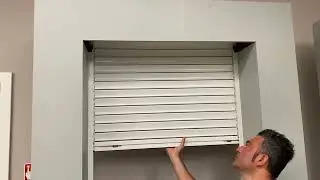 Installation of the Stafer RX.E4 rolling shutter motor