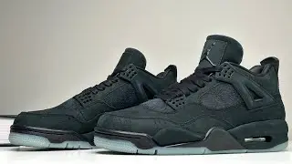 AIR JORDAN 4 BLACK KAWS REVISITED