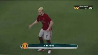 Pro Evolution Soccer 2017 Reus outrageous goal and celebration
