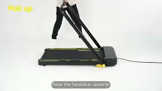 3.How to fold and stand the treadmill? YPOO After-sales Q&As