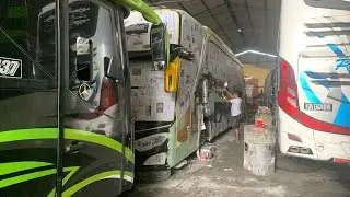 DIKEBUT PENGERJAAN BODY REPAIRNYA | PO HARYANTO