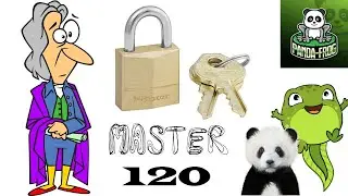 Picking a Master Lock 120 to Celebrate #miniPandaFrog2