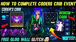 FREEFIRE NEW EVENT | HOW TO COMPLETE CODER'S CRIB EVENT IN FREEFIRE |10 SEPTEMBER NEW EVENT|FF EVENT