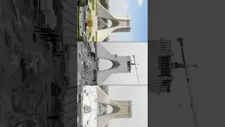 From Dust to Snow: The Untold Journey of Azadi Tower 🌈🎬  #ai  #vfx  #shortfilm  #shortvideo