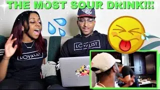 SOUREST DRINK IN THE WORLD CHALLENGE!! By WolfieRaps Reaction!!!