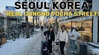 Seoul Korea 🇰🇷 | Real Life Walk in Jongno-samga Street Atmosphere 