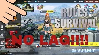 Im Back! PLUS How to Fix Lag On Rules of Survival 100% Legit