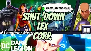 DC DARK LEGION SHUT DOWN LEX CORP