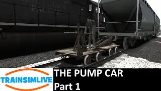 Let's Play Train Simulator 2016 - The Pump Cart is AWESOME!!