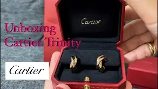 Cartier Jewelry Unboxing | Trinity Classic Earrings @myfavoritethings1567