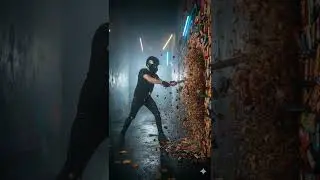 [BZ] Colorful Candy Bar Wall Smash in Neon Alley - Summer Therapy