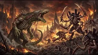 What If SCP-682 (The Hard-to-Destroy Reptile) fought the Tyranids?