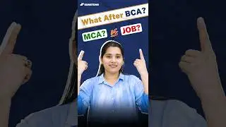 🤔What After BCA in 2025 | Best Career Options After BCA🎯 #shorts #bca2025 #bcacourse #careerafterbca