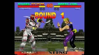 Tekken - 1CC, Hard Difficulty (Arcade, Walkthrough By Sting)