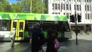 Melbourne City Walk &ndash; From QV to the NGV Fountains | Swanston Street to St Kilda Road