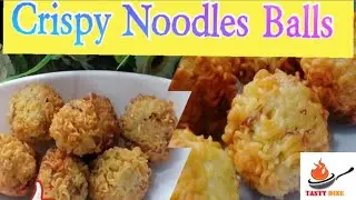 Crispy Noodles Balls #snacks #easyrecipe #ytshorts #tasydine #food #kids