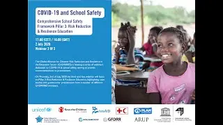 COVID-19 and School Safety-Comprehensive School Safety Framework Pillar 3 Risk Reduction Education