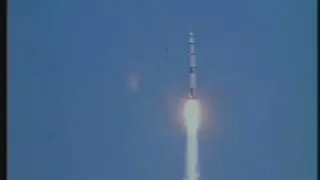 Launch of Apollo 16 (NASA Footage)