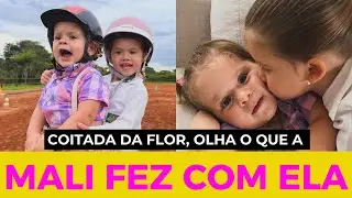 COITADA DA FLOR, OLHA O QUE A MALI FEZ COM ELA