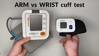 Upper arm cuff vs Wrist cuff Blood Pressure Monitor Test ft. OMRON RS1 Which is the best?