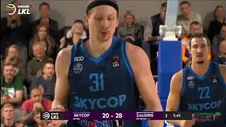 „Betsafe–LKL“ rungtynių apžvalga: „Skycop“ - „Žalgiris“ [2018-09-27]