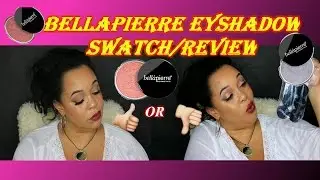 Bellapierre Eye Shadow Swatches/Review | Marlo Keenan