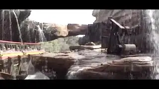 Catastrophe Canyon On Disney MGM Studios Studio Backlot Tram Tour, Orlando Florida * 1999