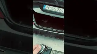 Trunk lid close using key fob Mercedes w221/w216/w212/w204/w218