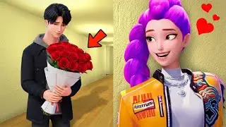 RUMI AND JINU LOVE STORY FROM K-POP HUNTERS In Garry's Mod