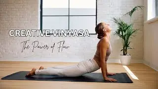 45 Minutes Creative Vinyasa| ENG| Intermediate | Funky Flying Crow | ♫၊၊||၊♫ Playlist Bellow