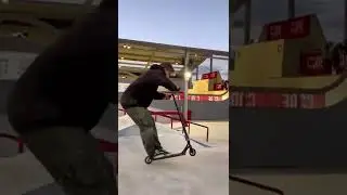 Satisfying Street Scooter Trick 🤤