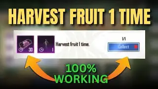 HOW TO COMPLETE HARVEST FRUIT 1 TIME MISSION PUBG MOBILE | HARVEST FRUIT 1 TIME
