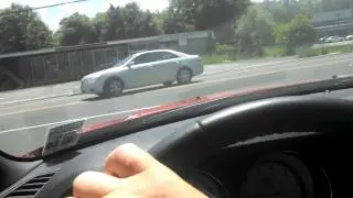 Corsa exhaust and tires barking