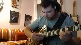 Jazz Blues on Ibanez AF95FM and DV Mark little Jazz