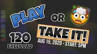 P120 free load to any network - instant payout legit no app no invite | PLAY OR TAKE IT LARO TAU