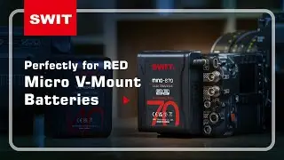 For RED Komodo X and V-Raptor - MINO Micro V Mount Battery