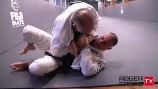 Mauricio sparring with one of his students