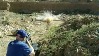 Castle Destroyed by Tannerite