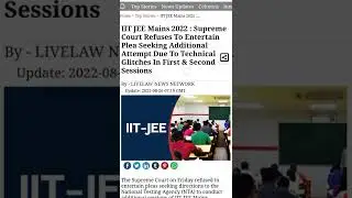 JEE Mains 3rd Attempt Supreme Court Final Result 📑 | क्या कर दिया 😰 | #jeemain #jeemains3rdattempt