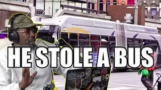 Man Steals Bus & Still Makes The Stops