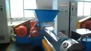 Foam masterbatch granulation LDPE+Azodicarboxamide  Compound extruder pelletizing line