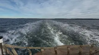Ferry Ride off Coast of Maine (video loop)