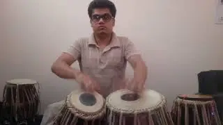 Chakkardar in matt taal (9 beats) -Shivansh Soni  #sundaystrokes #tablasolo #tabla #chakkardar #taal
