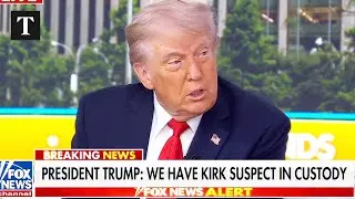 Donald Trump Confirms Charlie Kirk Shooting Suspect Caught by Police
