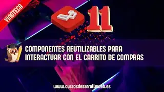 40. Componentes reutilizables para interactuar con el carrito de compras - Curso de Laravel 11