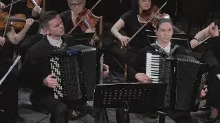 Duo Accosphere plays: Peter Machajdik - Concerto for two bayans and orchestra (2008)