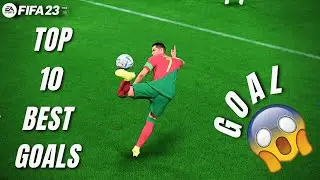 TOP 10 BEST GOALS COMPILATION #1 - FIFA 23 World Cup Mode