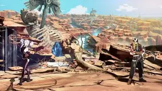 Guilty Gear fan made Lucy vs Axl intro 